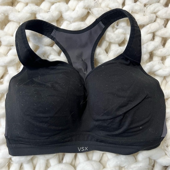 Victoria's Secret Other - Victoria's Secret Black Sports Bra Racerback Design